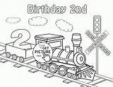 Coloring Birthday Pages Train Printable Happy 2nd Card Cards Kids Print Drawing Csx Wuppsy Sheets Getdrawings Transportation Line Trains Holiday sketch template