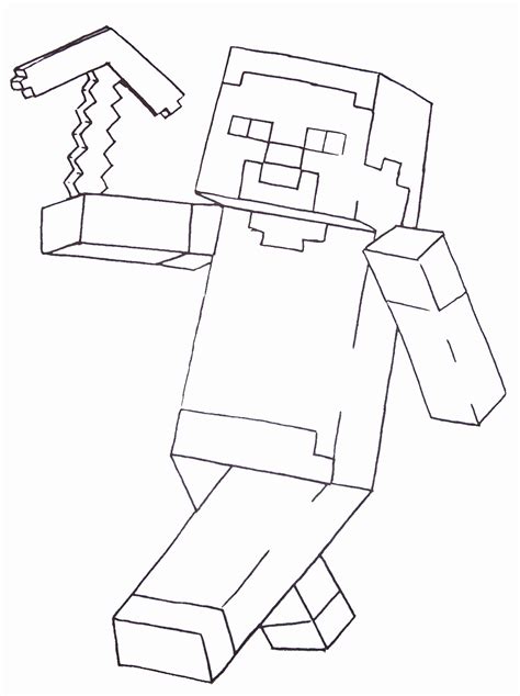 minecraft zombie coloring pages  minecraft coloring pictures