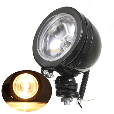 led car spotlight spot halogen fog light white beam work lamps ebay