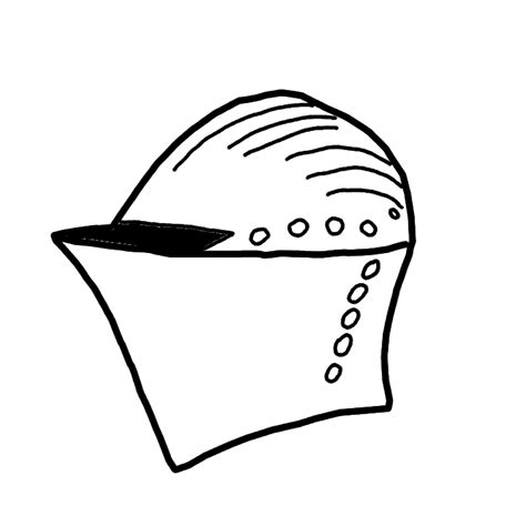 knight helmet drawing    clipartmag