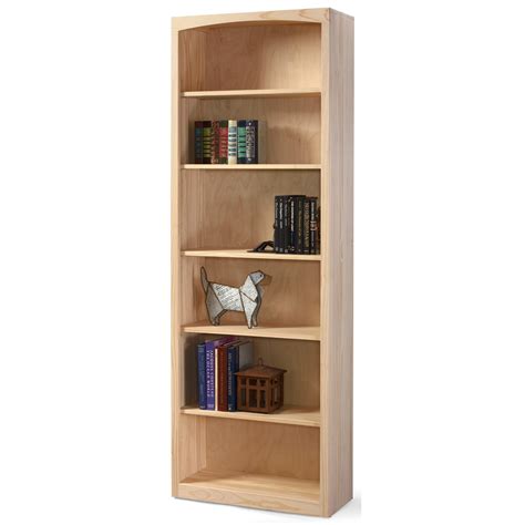 amish traditions pine bookcases solid pine bookcase   open shelves