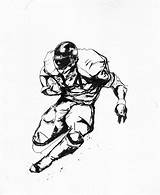 Walter Payton Coloring Pages Sketch Deviantart Template sketch template