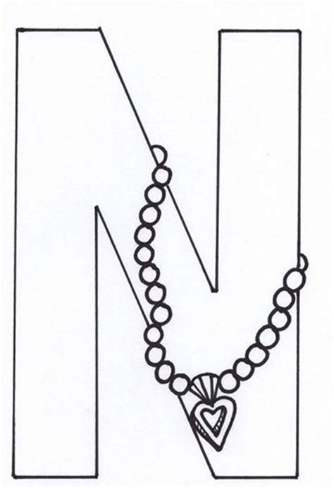 necklace coloring page clip art library
