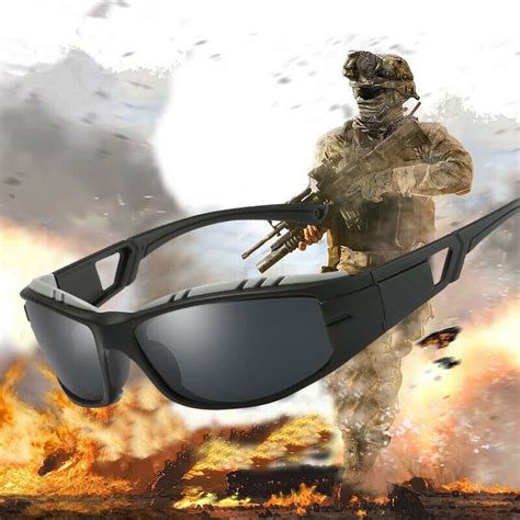 Men Army Sunglasses Goggles Military Sun Glasses Polarized Lens