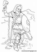 Celta Warriors Celts sketch template