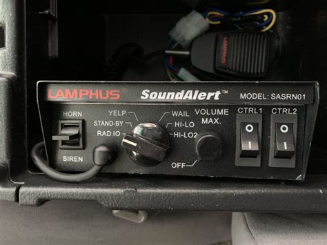 install  lamphus soundalert pa system   car  track