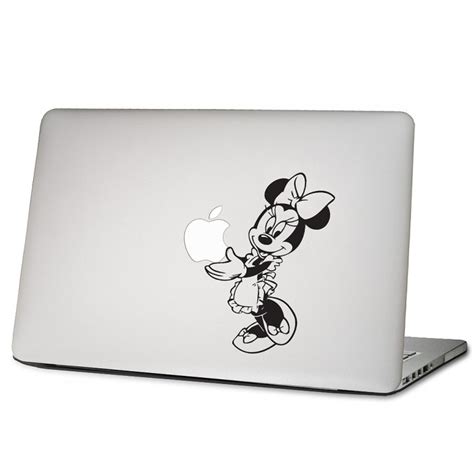 minnie mickey mouse laptop macbook vinyl decal sticker