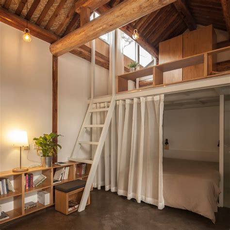 dezeens top  tiny homes   loft style interior home prefabricated cabins