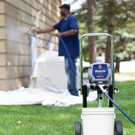 graco magnum  cart airless paint sprayer  whip hose  pressure roller kit
