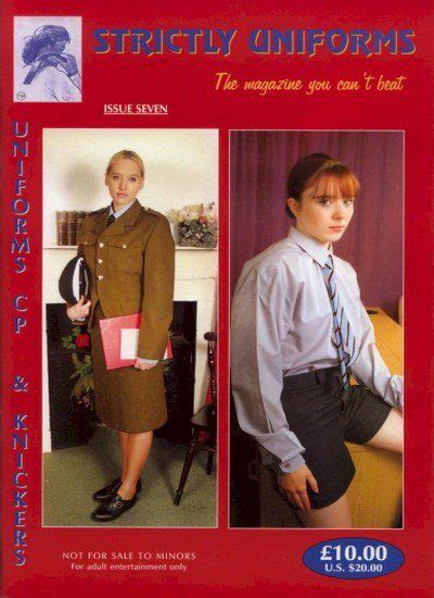 Strictly Uniforms No 7 Adult Magazine World Vintage