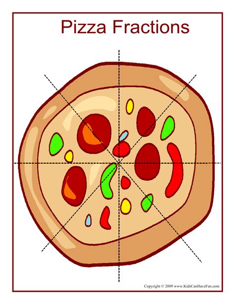 math pizza fractions  kids kidscanhavefun blog play explore