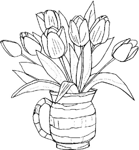 beautiful spring coloring page  adults coloring home