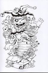 Doodle Invasion Kerby Rosanes Garabatos Doodles sketch template