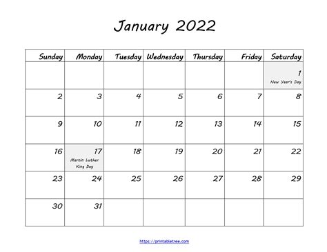 blank january  calendar january  calendar printable template images