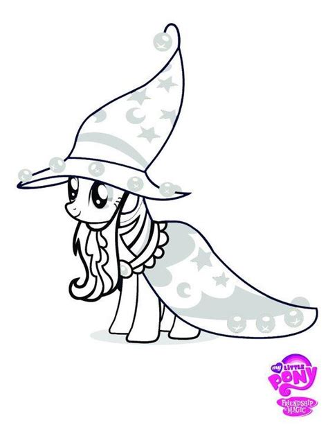 happy halloween  coloring pages   pony coloring