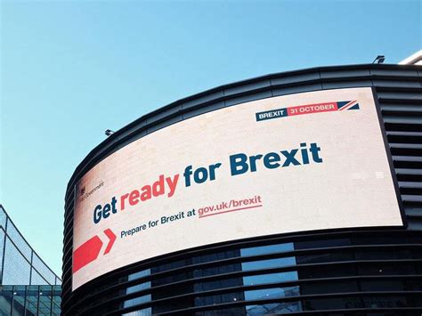 government pauses  ad campaign  october  brexit preparations express star