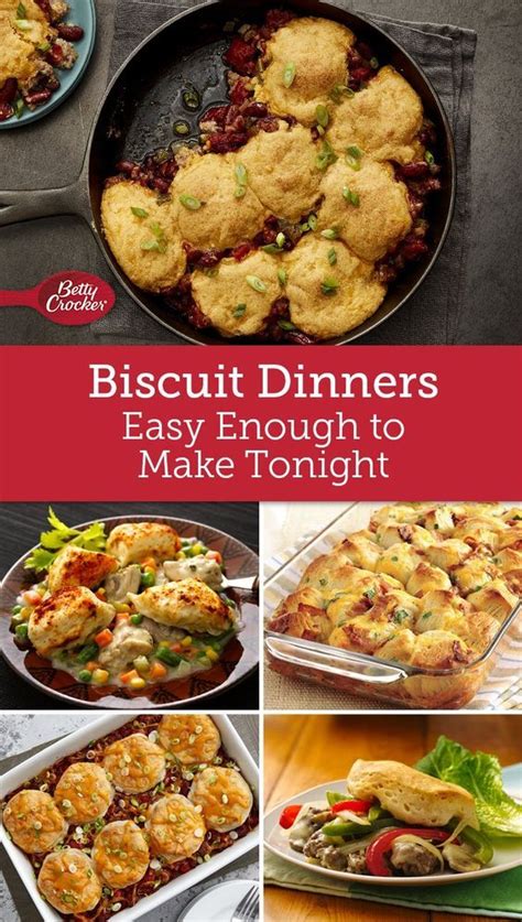 biscuit dinners easy    tonight recipes cooking