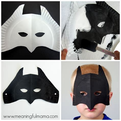 superhero paper plate masks paper plate masks hero crafts batman crafts