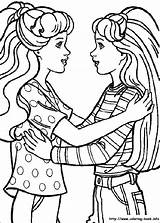 Sister Coloring Pages Brother Getdrawings Big sketch template