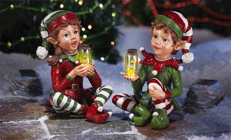 Christmas Elf Decorations Holiday Ornaments Buiten Kerstversiering