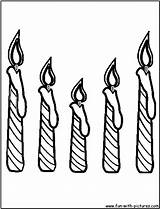 Coloring Candle Candles Birthday Pages Drawing Printable Cake Color Getcolorings Print Fun Sheet Kids Getdrawings sketch template