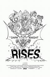 Dark Coloring Knight Pages Rises Popular sketch template