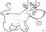 Kuh Ausmalbilder Lustige Ausmalbild Kleurplaat Koe Illustratie Printen Kleurplaten Kinderbilder Cattle Koeienkop Mammals Rinder Kategorien  sketch template