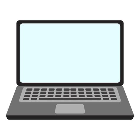 simple laptop icon transparent png svg vector file