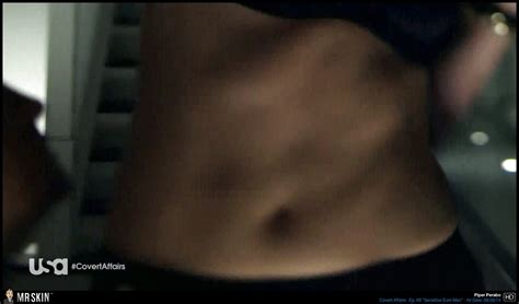 naked piper perabo in covert affairs