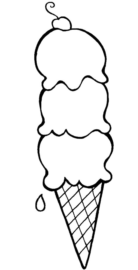 ice cream scoops coloring pages coloring home