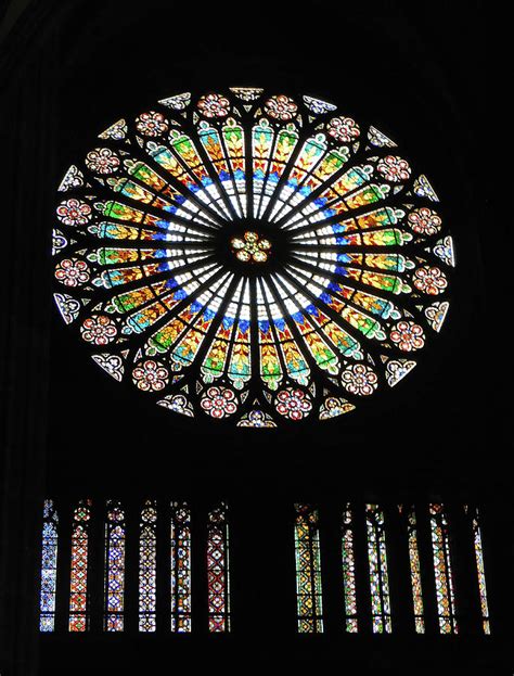 Strasbourg Cathedral Stained Glass Window Photograph By Emmy Marie