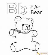 Bear Coloring Letter Printable Pages Kids Sheet Color Lowercase Uppercase Through Playinglearning Choose Board Alphabet sketch template