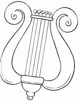 Instrumentos Cuerda Percusion Lira Compartan Niñas Motivo Disfrute Pretende sketch template
