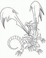 Dragon Coloring Pages Skull Skeleton Library Clipart Drawing Yu Gi Oh Getdrawings Popular sketch template