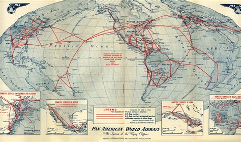 route map 1948 vintage travel posters travel ads map