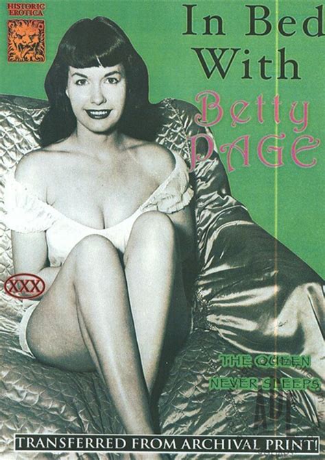 In Bed With Betty Page Historic Erotica Unlimited