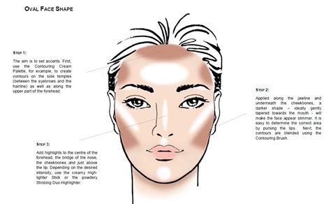 contour  face shapes face chart tutorial  catrice