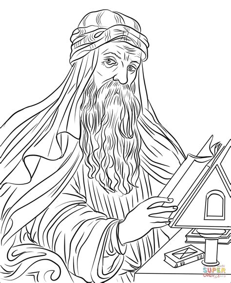 excellent picture of st augustine coloring page