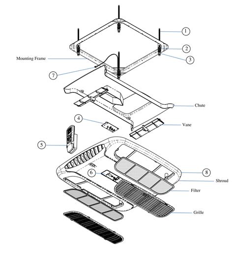 caravansplus spare parts diagram coleman mach  roof top air conditioner