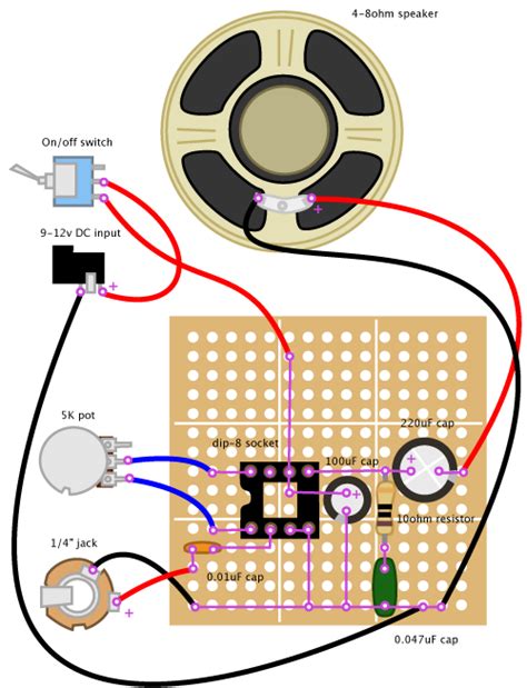 amplifier diagram   put    didnt    work    work