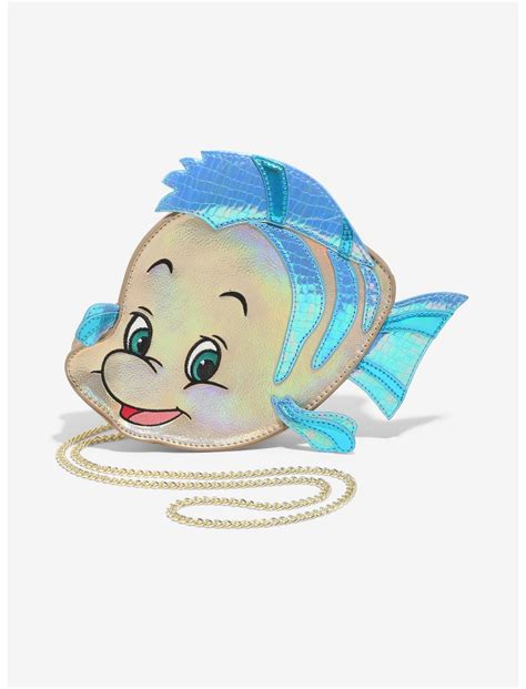 danielle nicole disney the little mermaid flounder crossbody bag boxlunch