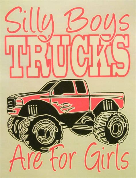 silly boys trucks   girls  trucks monster trucks silly