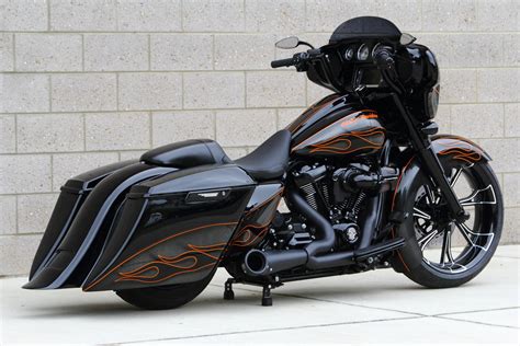 harley davidson street glide special  fat tire bagger southeast custom cycles