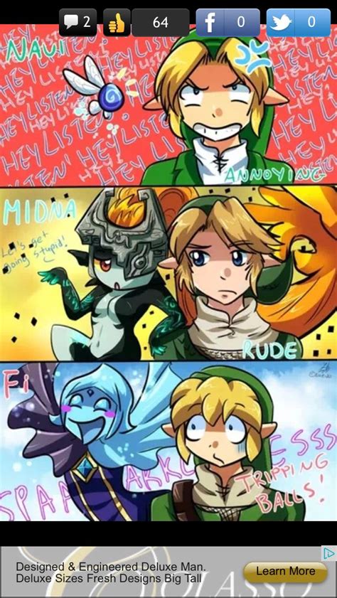 Companions Legend Of Zelda Legend Of Zelda Memes Zelda