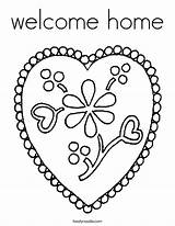 Coloring Pages Welcome True Flowers Back Heart Printable Missed Color Clipart Hearts Print Kindergarten Getcolorings Happy Mom Sheet Noodle Getdrawings sketch template