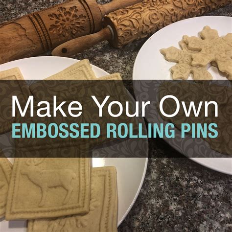 Make Your Own Embossed Rolling Pins Carvewright Cnc Router Systems