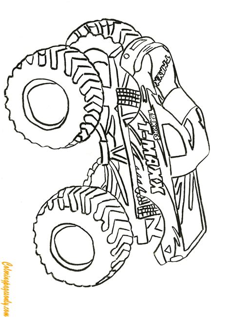 printable rc car coloring pages