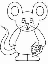 Ratones Ratos Pintar Mouse4 Ratas Alguns Ninos Ratón Sencillos sketch template