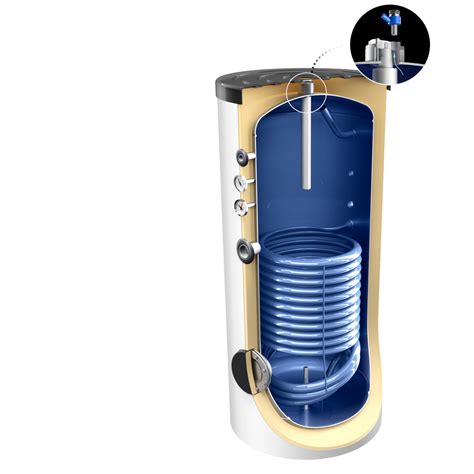 neue generation  liter warmwasserspeicher mit  elliptischen waerm