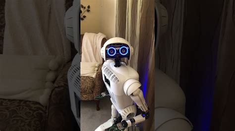 Sheldon Robot With Nuitrack Person Tracking Youtube